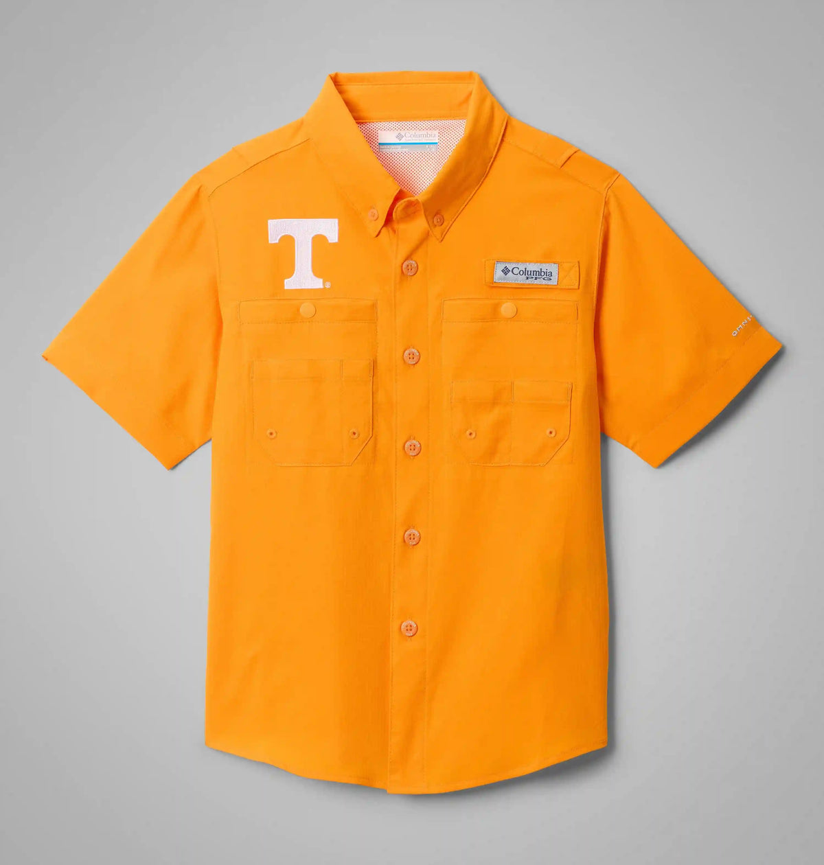 Kids' Collegiate PFG Tamiami Short Sleeve Shirt - Tennessee