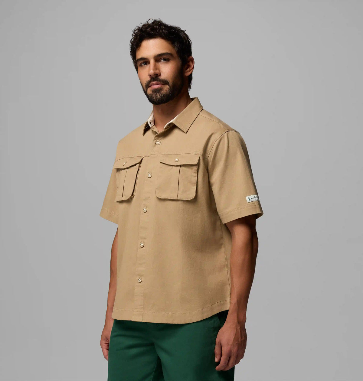 Men's Acker Rock Twill Short Sleeve Button Up Shirt