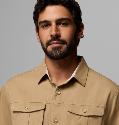 Men's Acker Rock Twill Short Sleeve Button Up Shirt