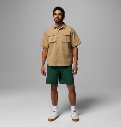 Men's Acker Rock Twill Short Sleeve Button Up Shirt