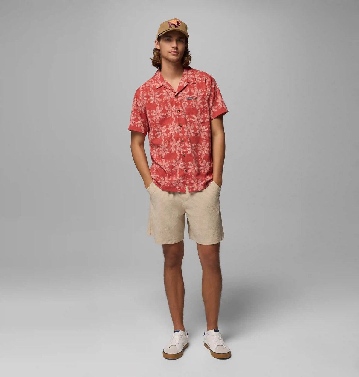 Men's Utilizer Print Camp Shirt