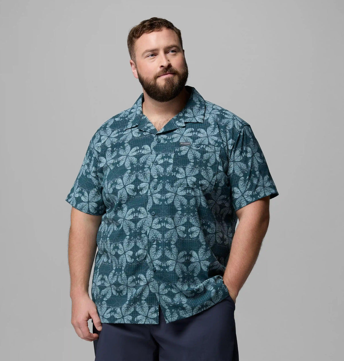 Men's Utilizer Print Camp Shirt - Big