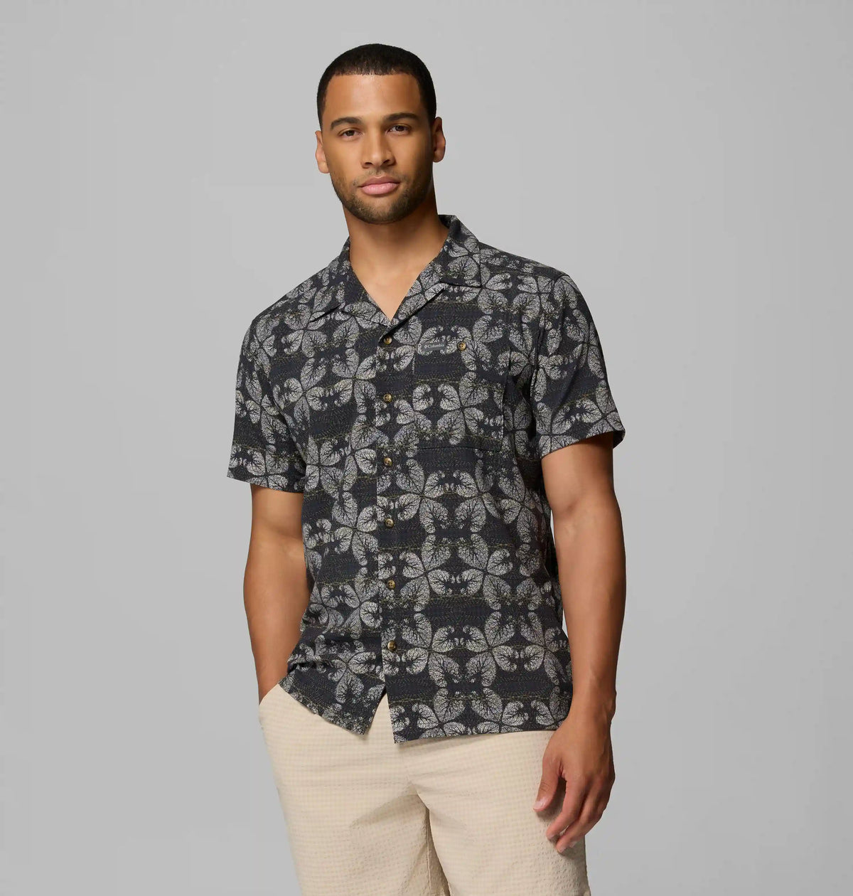 Men's Utilizer Print Camp Shirt - Tall