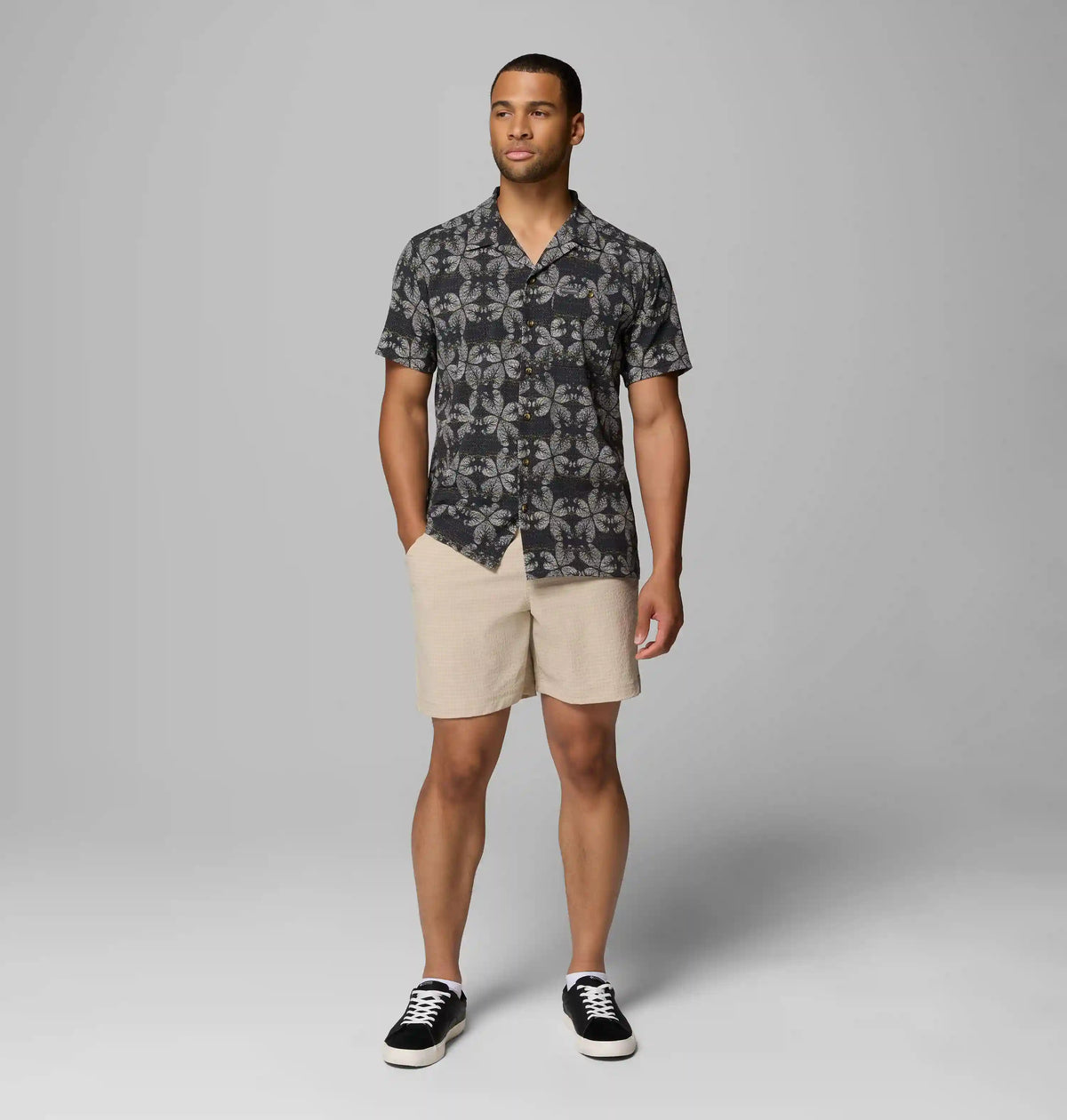 Men's Utilizer Print Camp Shirt - Tall