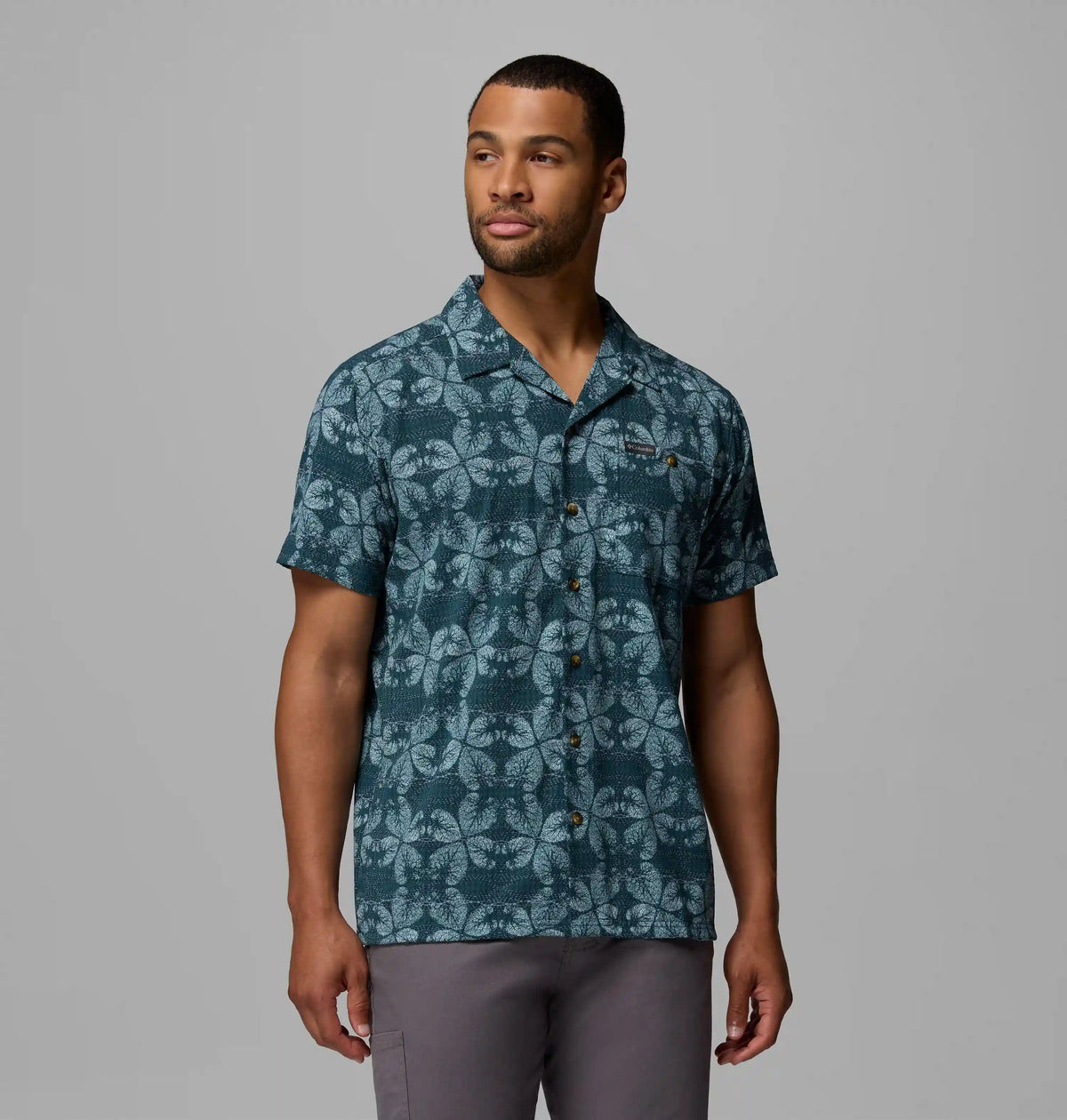 Men's Utilizer Print Camp Shirt - Tall