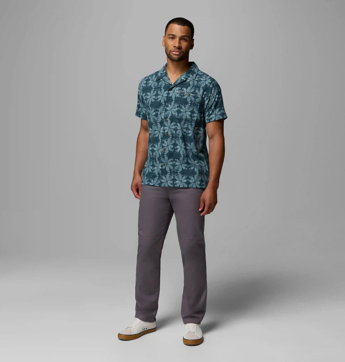 Men's Utilizer Print Camp Shirt - Tall