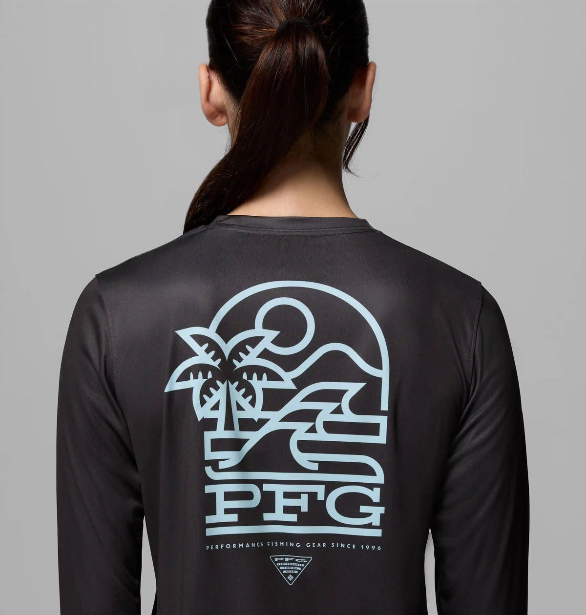 Women's PFG Tidal Tee Palm Waves Long Sleeve Shirt