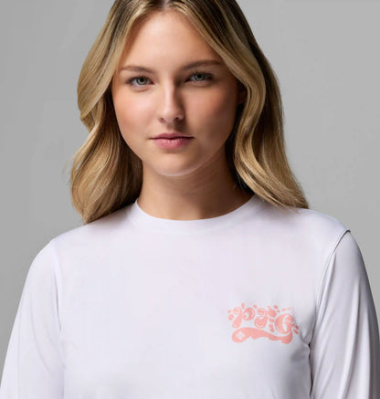 Women's PFG Tidal Tee Palm Waves Long Sleeve Shirt