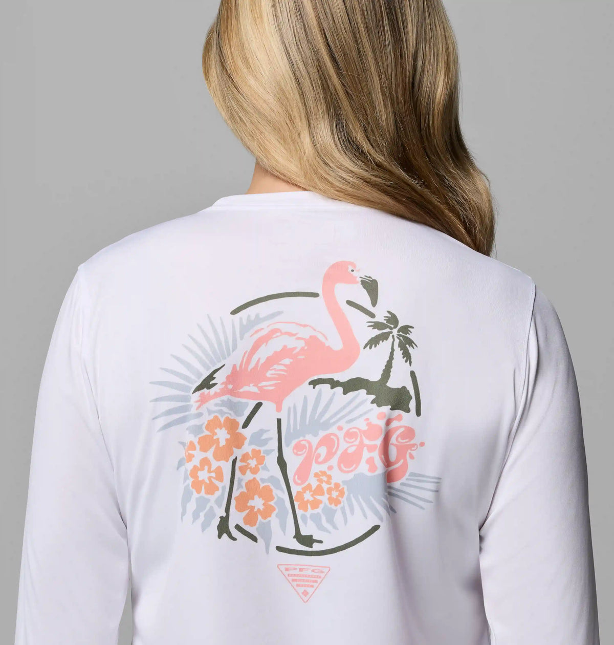 Women's PFG Tidal Tee Palm Waves Long Sleeve Shirt
