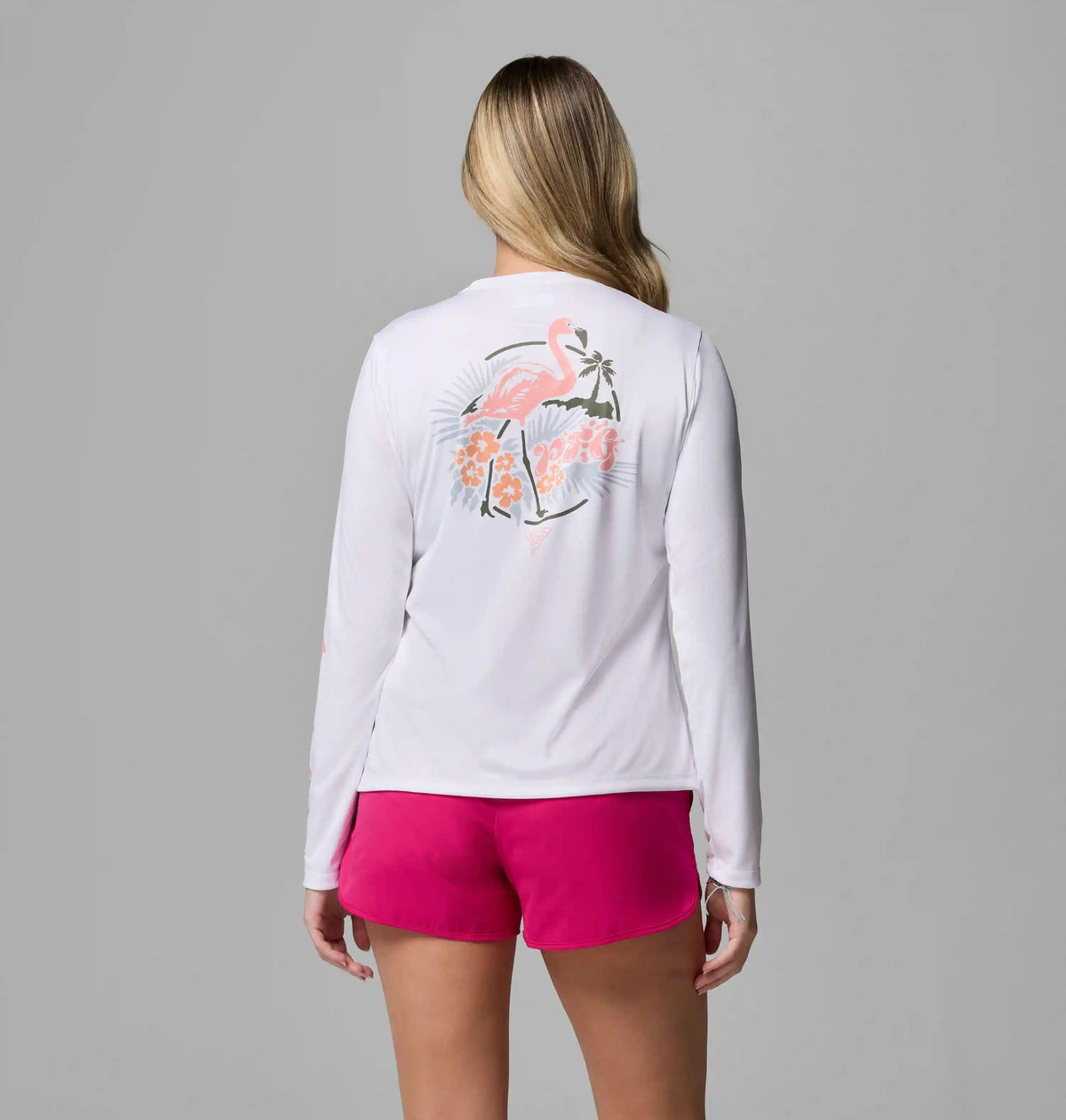 Women's PFG Tidal Tee Palm Waves Long Sleeve Shirt