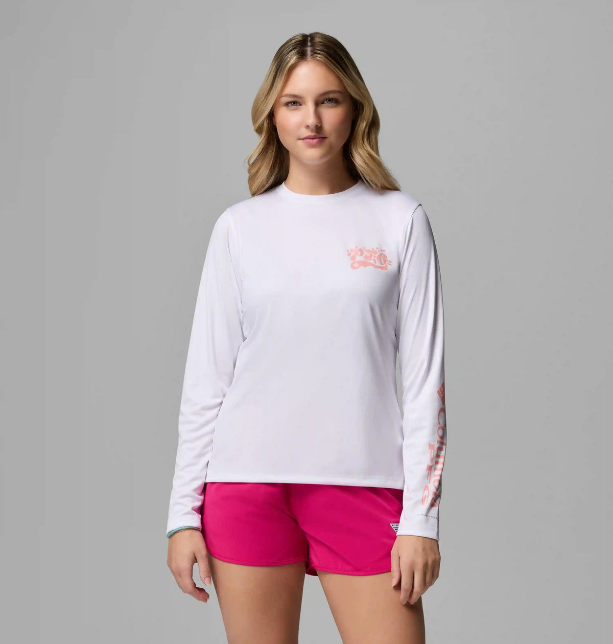 Women's PFG Tidal Tee Palm Waves Long Sleeve Shirt