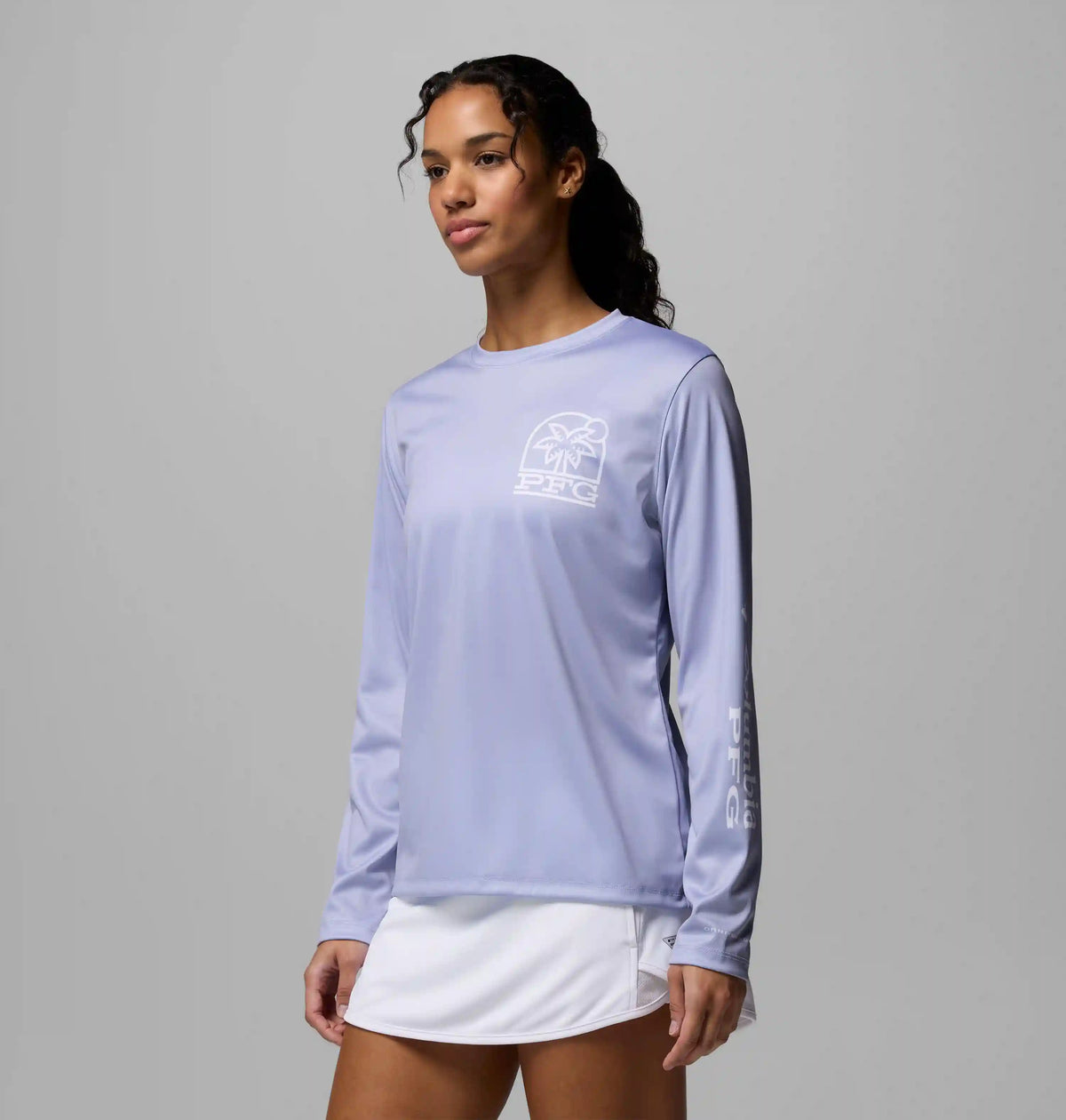 Women's PFG Tidal Tee Palm Waves Long Sleeve Shirt