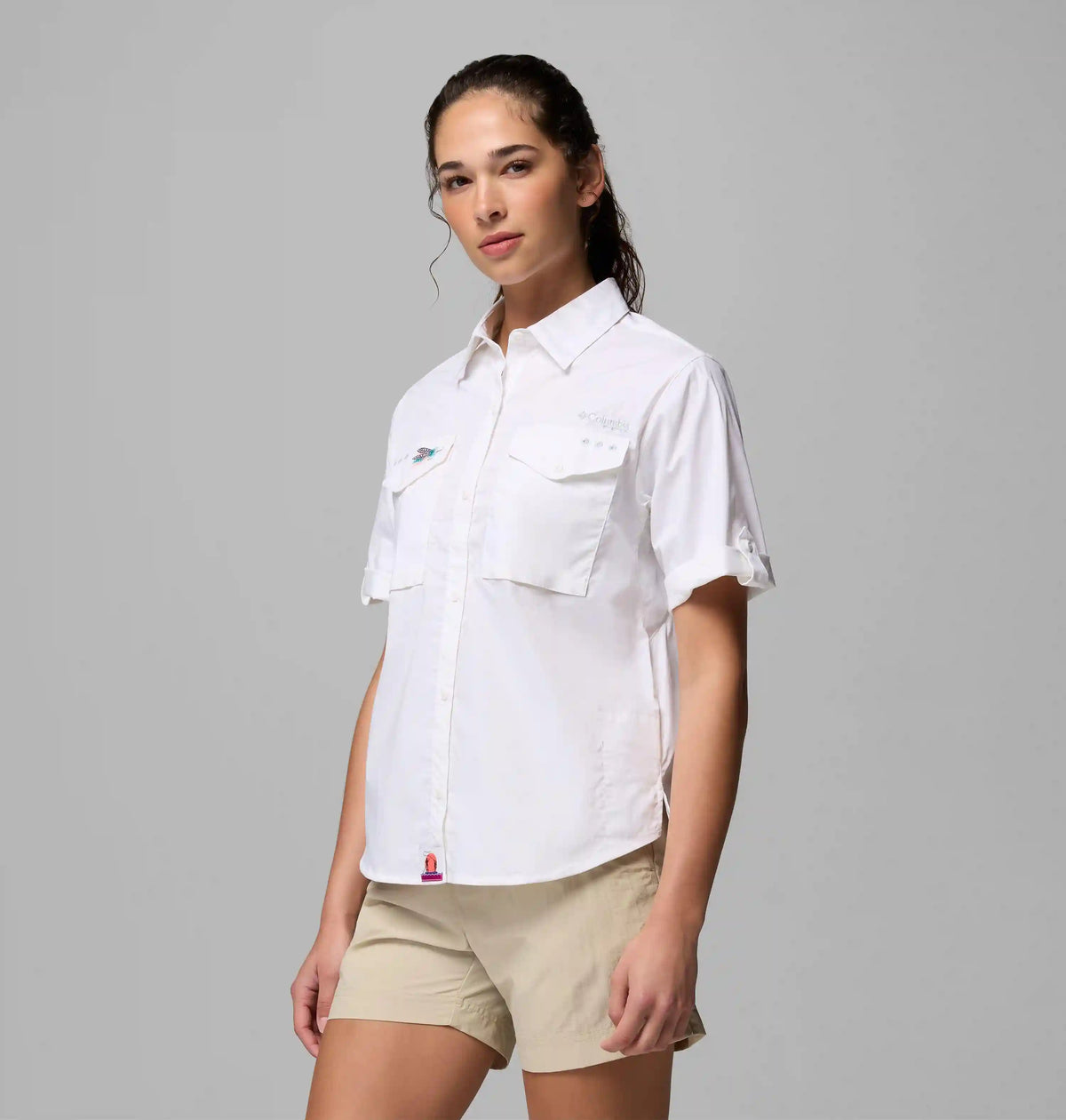 Women's PFG Bonefish Flats Short Sleeve Shirt