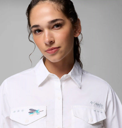 Women's PFG Bonefish Flats Short Sleeve Shirt