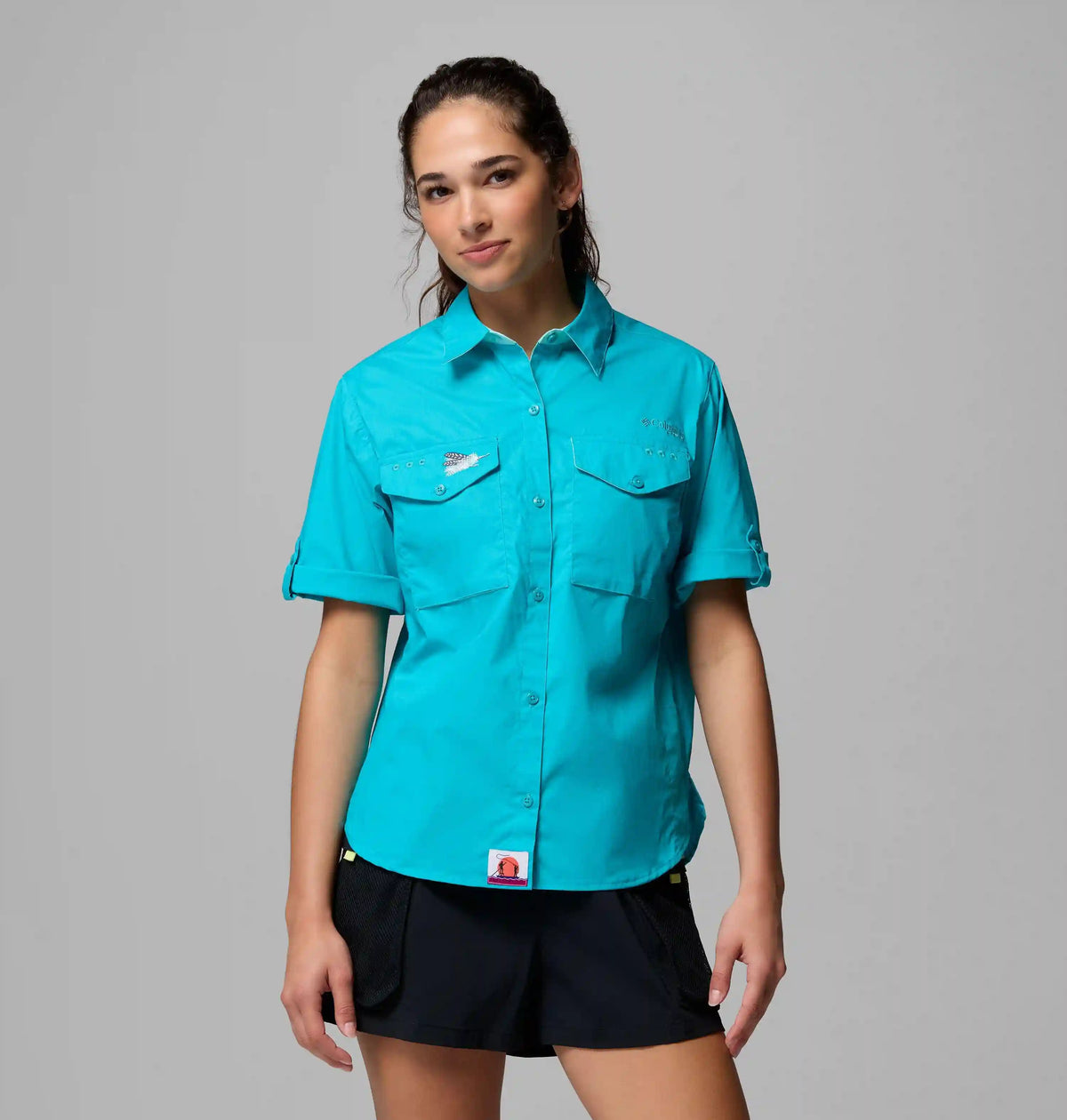 Women's PFG Bonefish Flats Short Sleeve Shirt