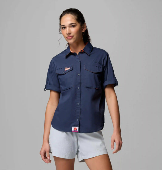 Women's PFG Bonefish Flats Short Sleeve Shirt