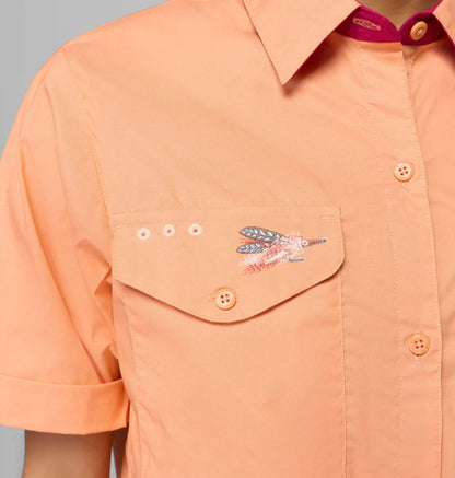 Women's PFG Bonefish Flats Short Sleeve Shirt