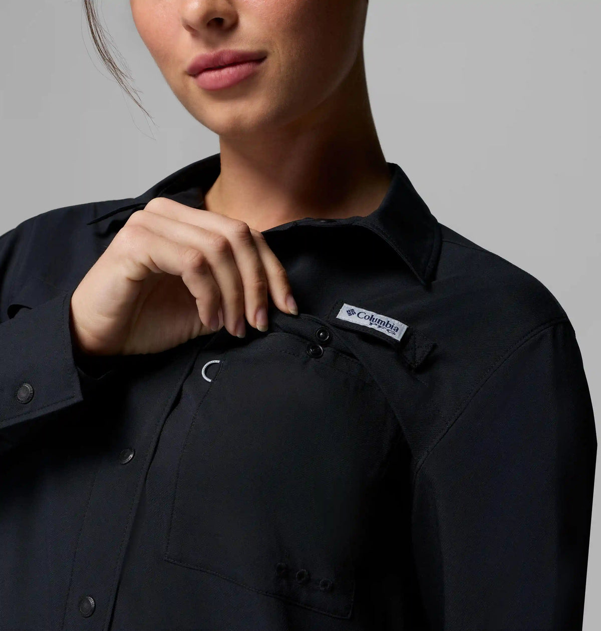 Women's PFG Castback Woven Long Sleeve Shirt