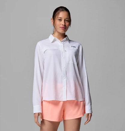 Women's PFG Castback Woven Long Sleeve Shirt