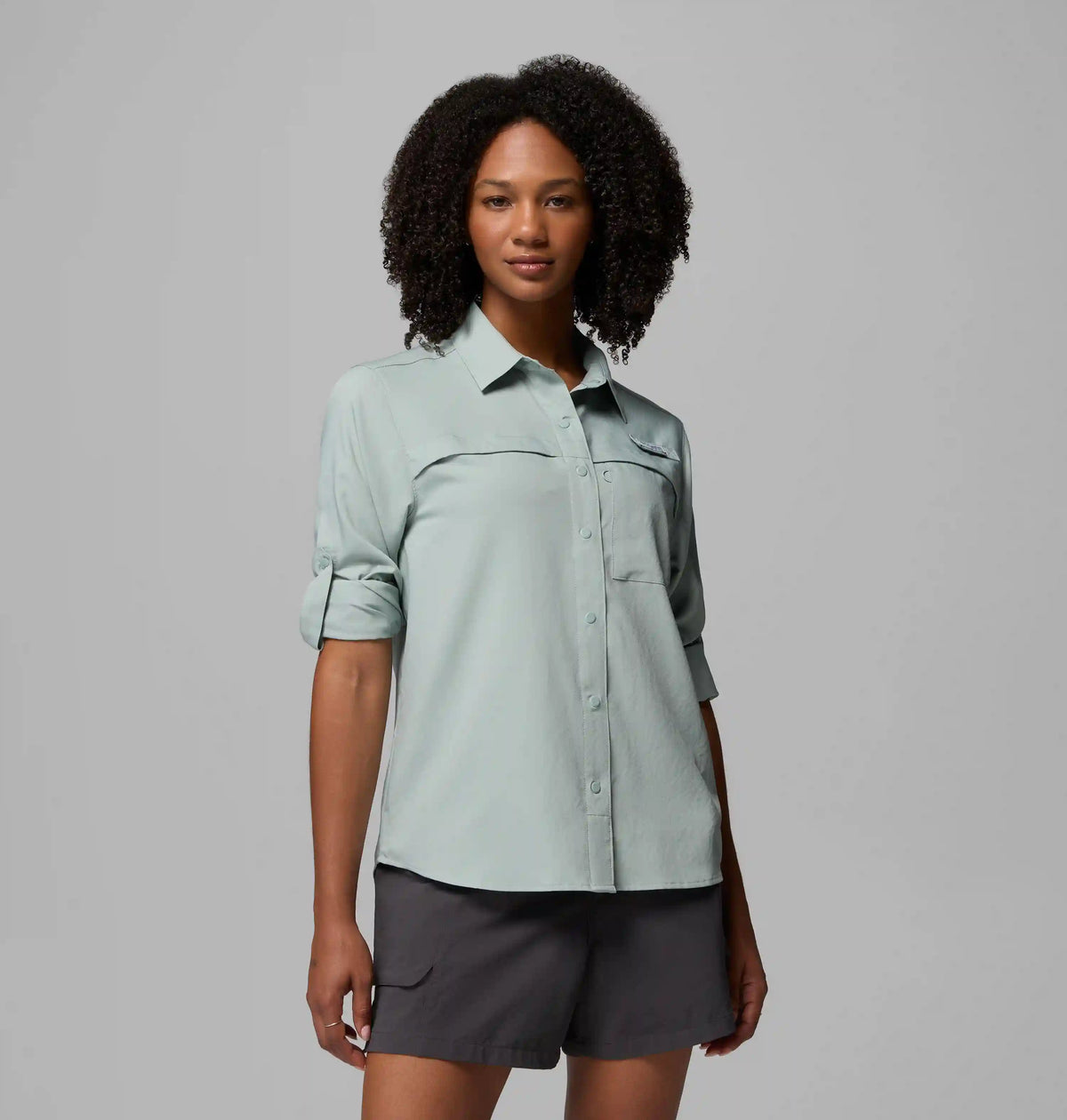 Women's PFG Castback Woven Long Sleeve Shirt
