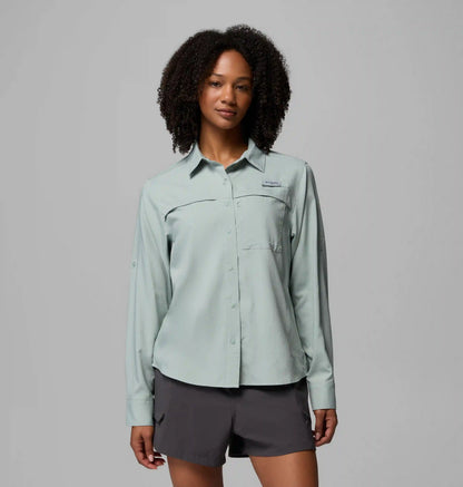 Women's PFG Castback Woven Long Sleeve Shirt