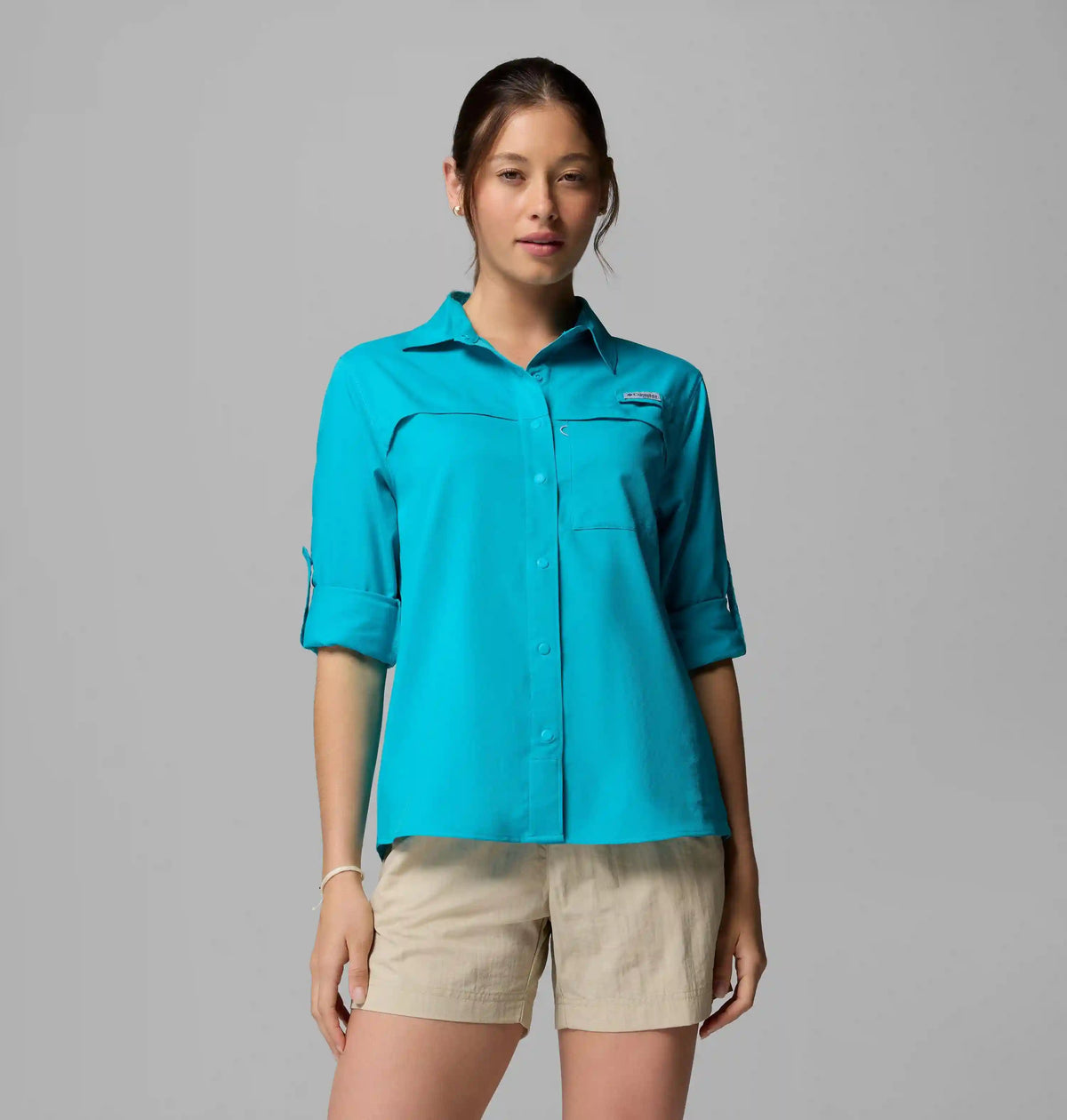 Women's PFG Castback Woven Long Sleeve Shirt
