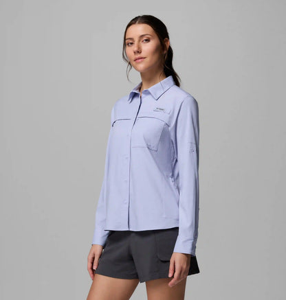 Women's PFG Castback Woven Long Sleeve Shirt