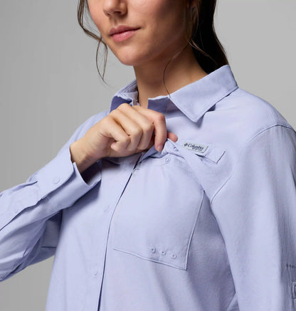 Women's PFG Castback Woven Long Sleeve Shirt