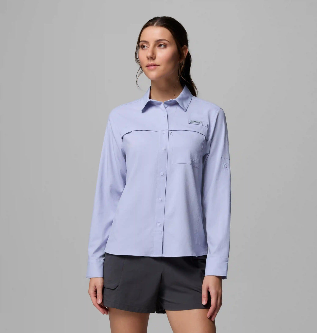 Women's PFG Castback Woven Long Sleeve Shirt