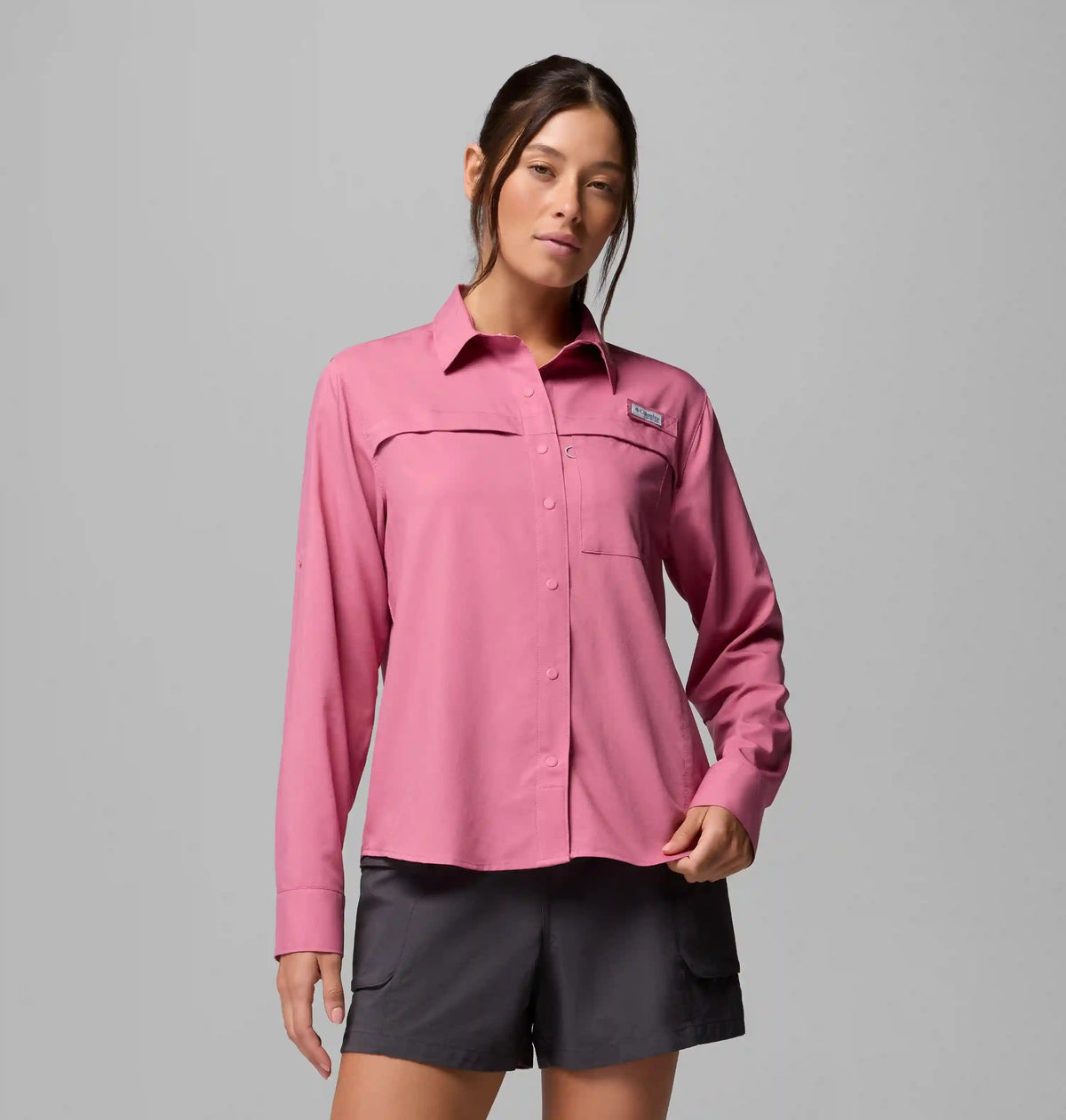 Women's PFG Castback Woven Long Sleeve Shirt