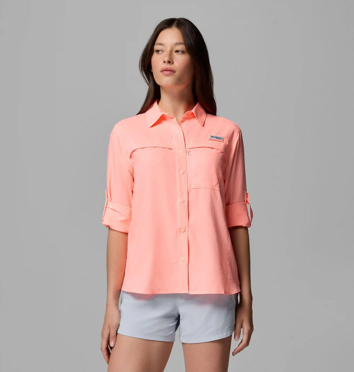 Women's PFG Castback Woven Long Sleeve Shirt