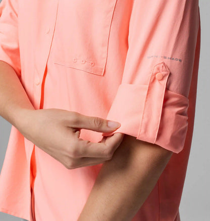 Women's PFG Castback Woven Long Sleeve Shirt