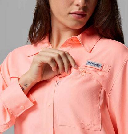 Women's PFG Castback Woven Long Sleeve Shirt
