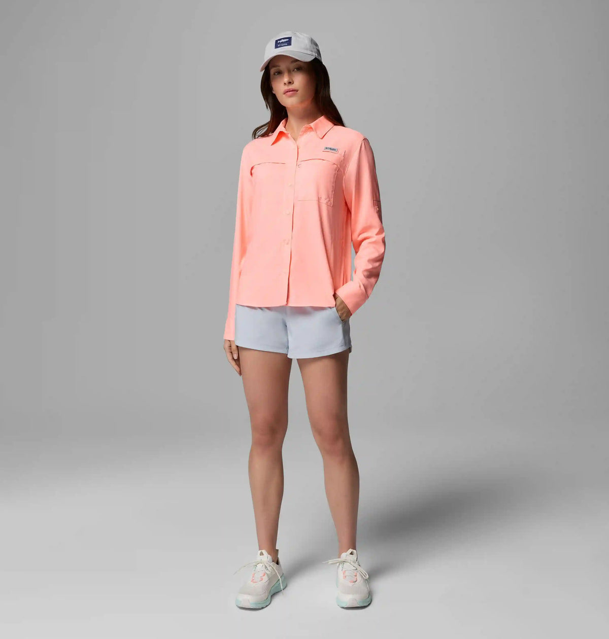 Women's PFG Castback Woven Long Sleeve Shirt