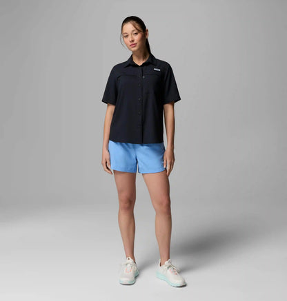 Women's PFG Castback Woven Short Sleeve Shirt