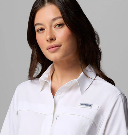 Women's PFG Castback Woven Short Sleeve Shirt