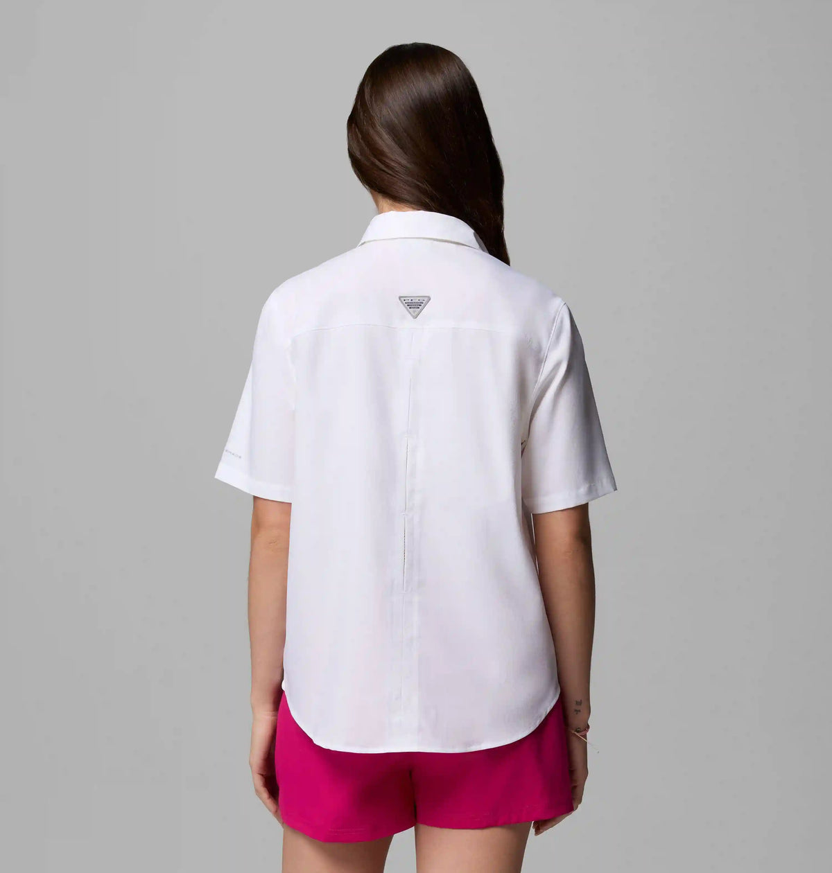 Women's PFG Castback Woven Short Sleeve Shirt