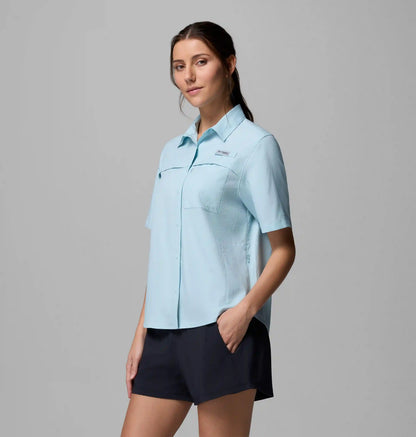 Women's PFG Castback Woven Short Sleeve Shirt
