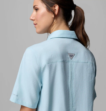 Women's PFG Castback Woven Short Sleeve Shirt