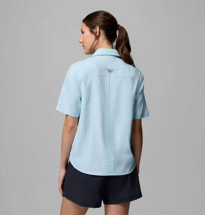 Women's PFG Castback Woven Short Sleeve Shirt