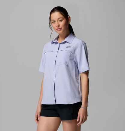 Women's PFG Castback Woven Short Sleeve Shirt