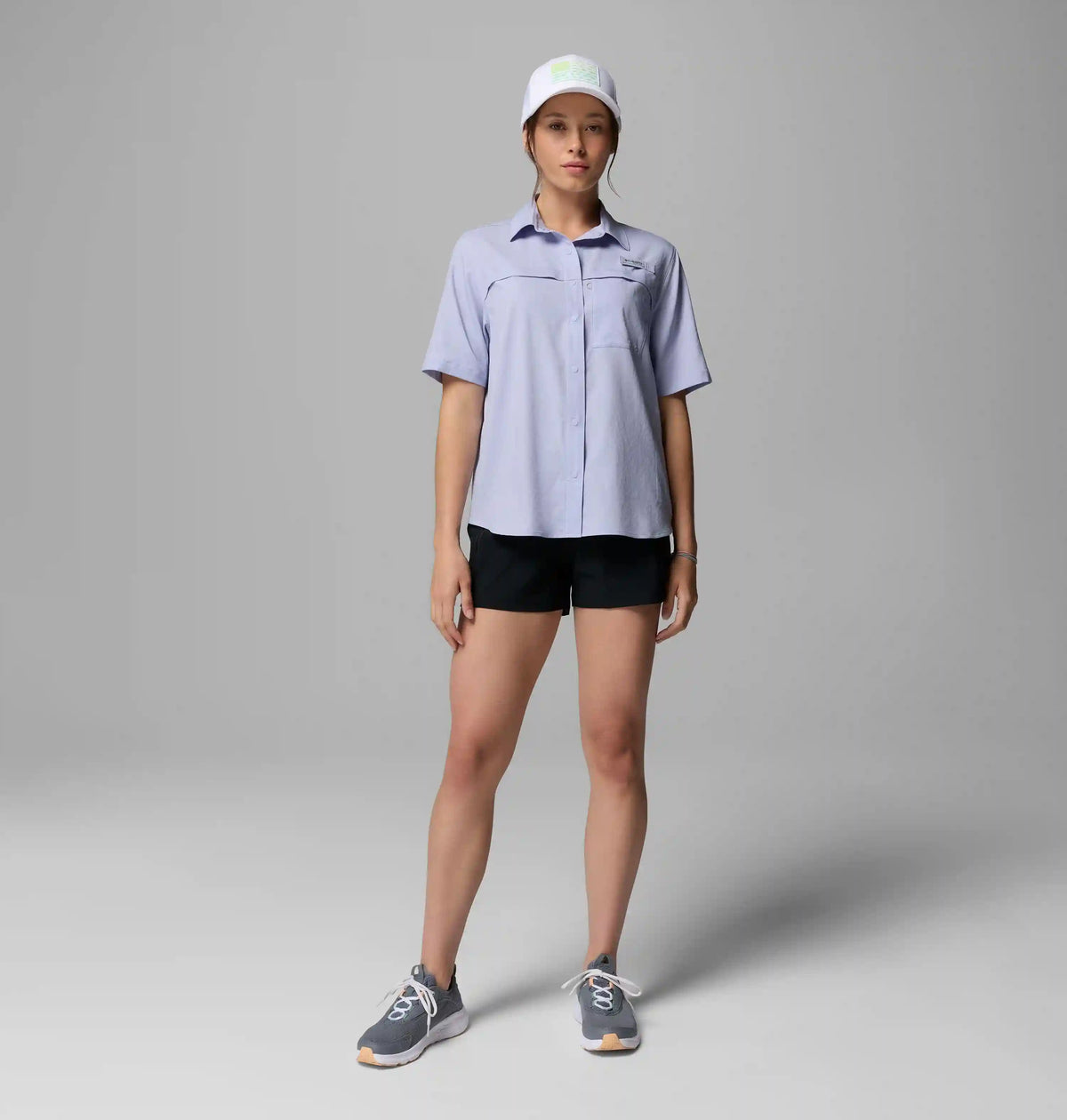 Women's PFG Castback Woven Short Sleeve Shirt