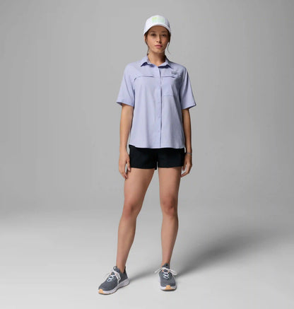 Women's PFG Castback Woven Short Sleeve Shirt