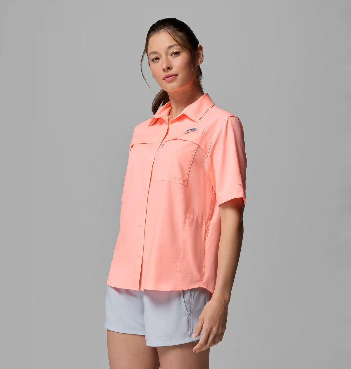 Women's PFG Castback Woven Short Sleeve Shirt