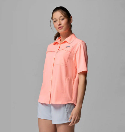 Women's PFG Castback Woven Short Sleeve Shirt