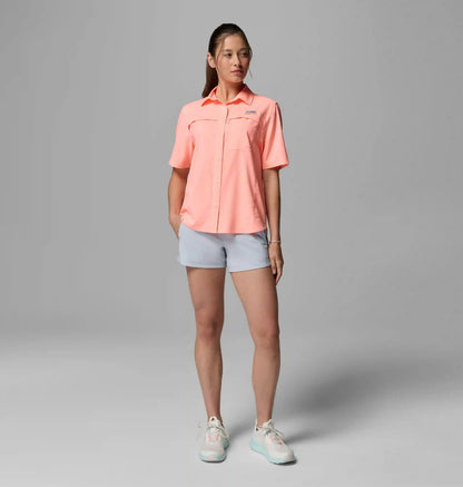 Women's PFG Castback Woven Short Sleeve Shirt