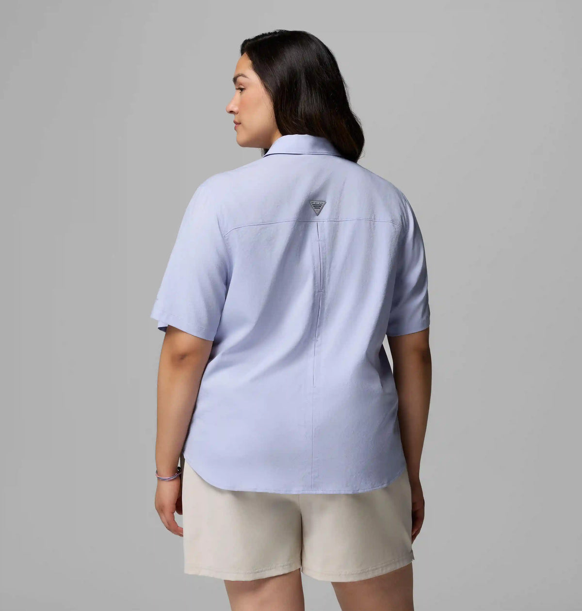 Women's PFG Castback Woven Short Sleeve - Plus Size