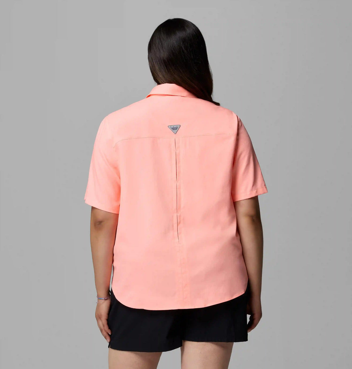 Women's PFG Castback Woven Short Sleeve - Plus Size