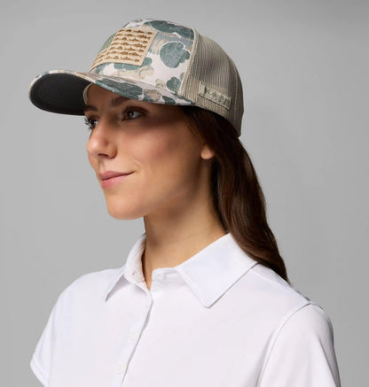 PFG Camo Snap Back Ball Cap
