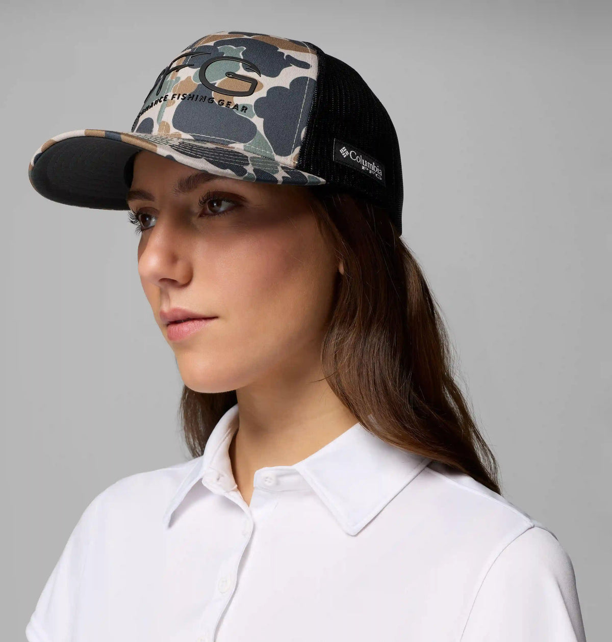 PFG Camo Snap Back Ball Cap